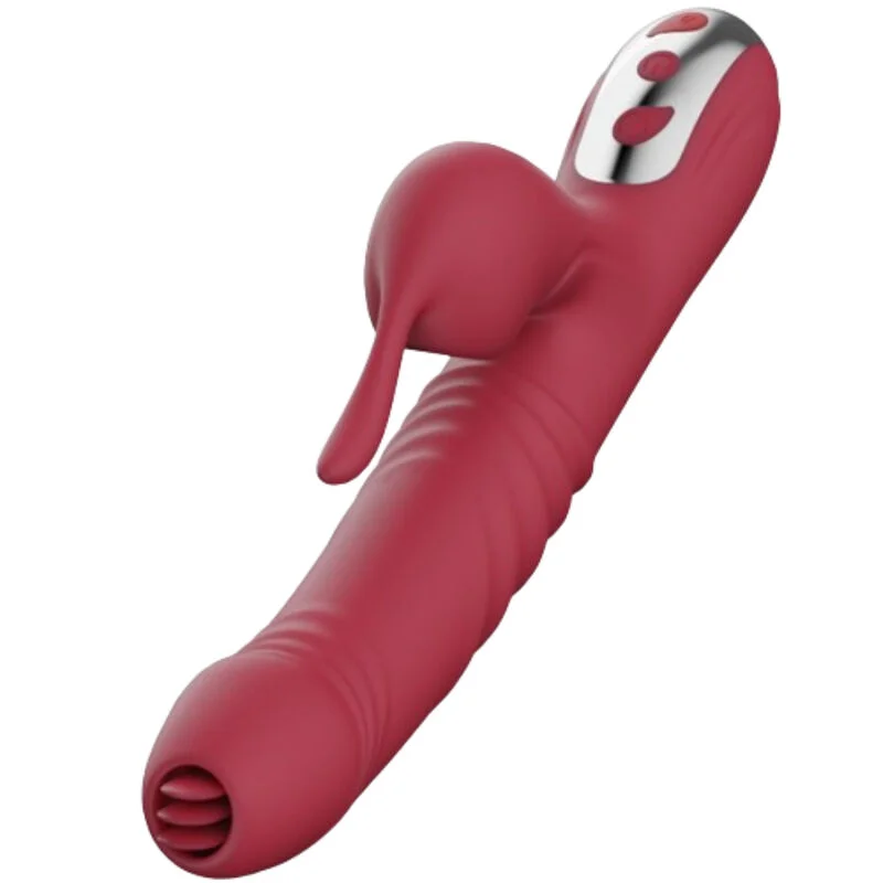 Armony Suck Lingua vibratore succhiatore bordeaux