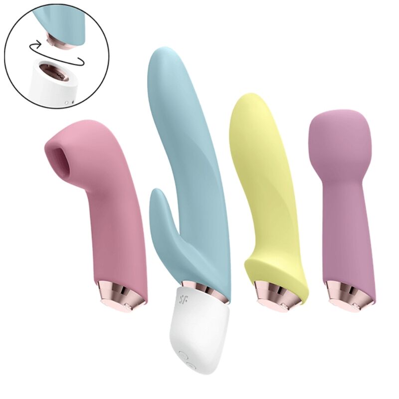 Satisfyer Marvelous Four vibratore modulare 4 in 1 silenzioso