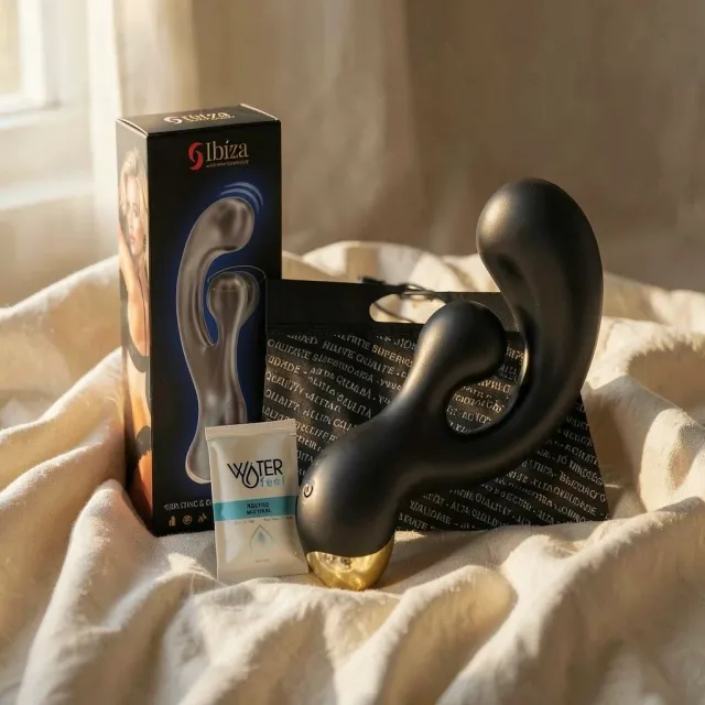 Frutille Ibiza stimolatore rotante punto G 95 mm