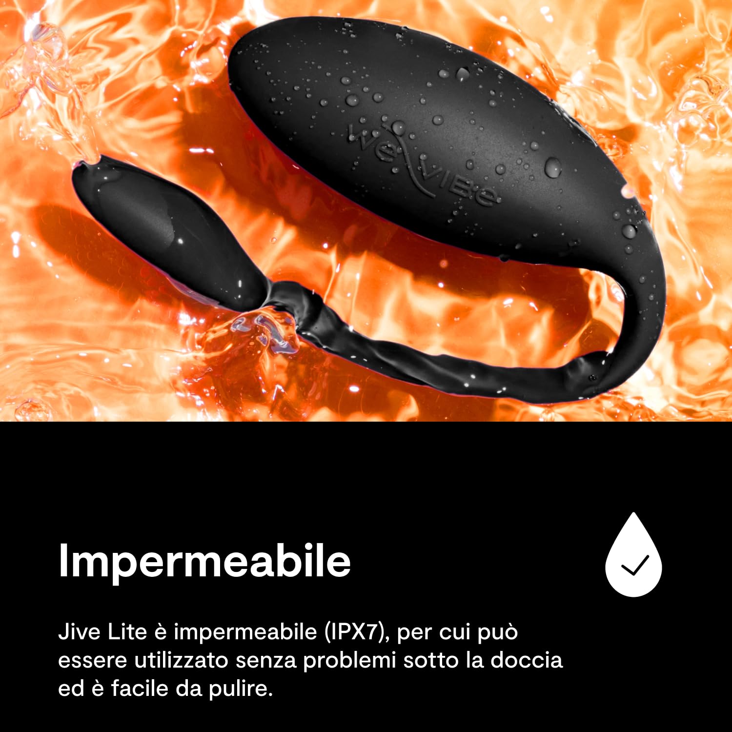 We-Vibe Jive Lite ovetto vibrante nero punto G