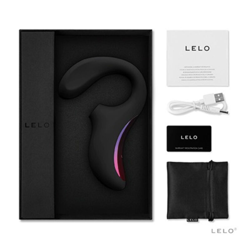 LELO Enigma Cruise vibratore succhia clitoride nero