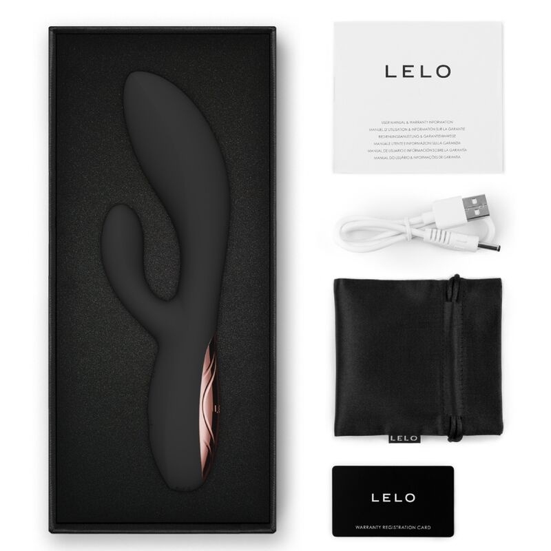 Lelo Ina Thrust vibratore doppia stimolazione nero app
