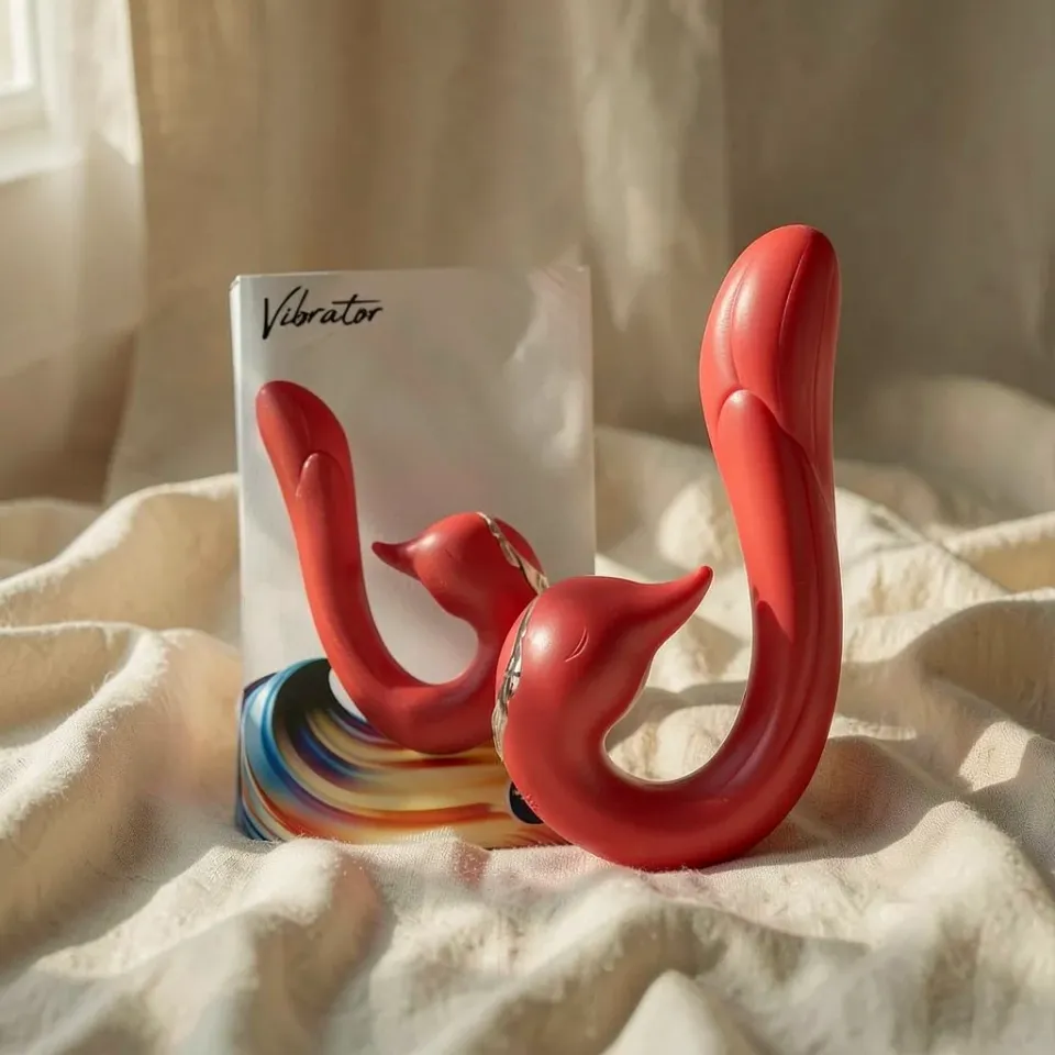 Armony Delfin Rosso vibratore riscaldante 9 modalità