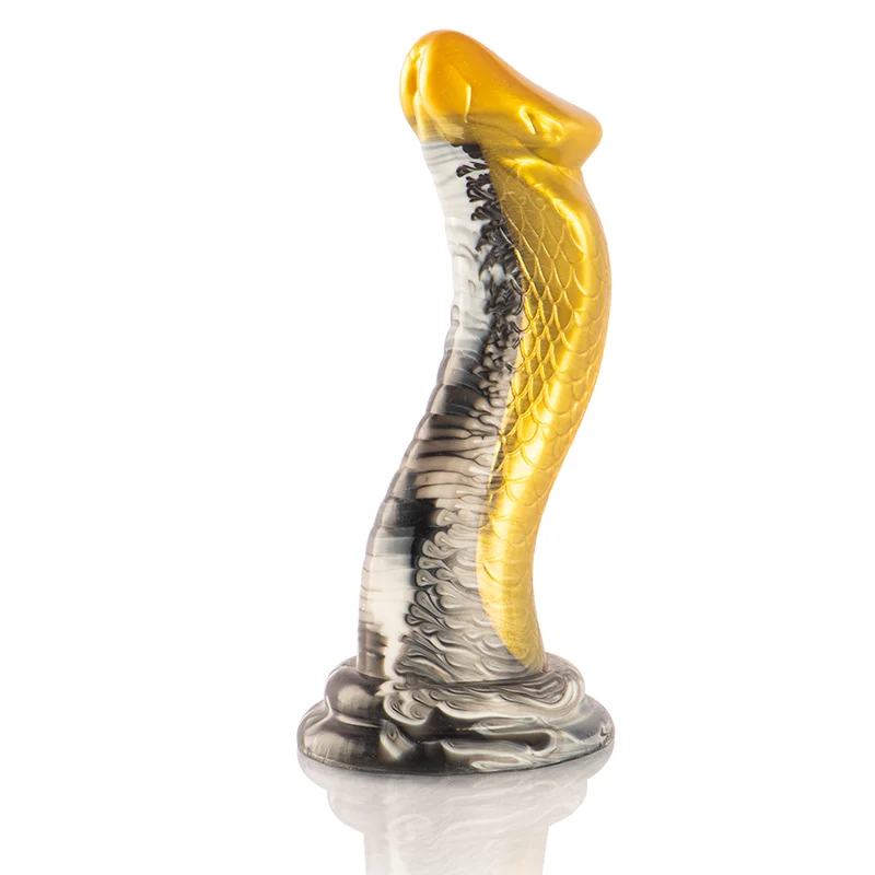 Epic Cybersilicock Drakon dildo silicone giallo 185 mm