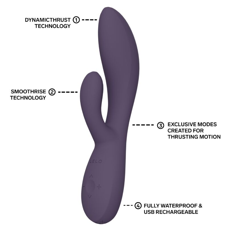 Lelo Ina Thrust vibratore rabbit viola