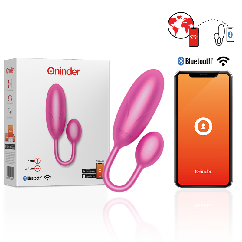 Oninder Denver vibratore di coppia punto G con app