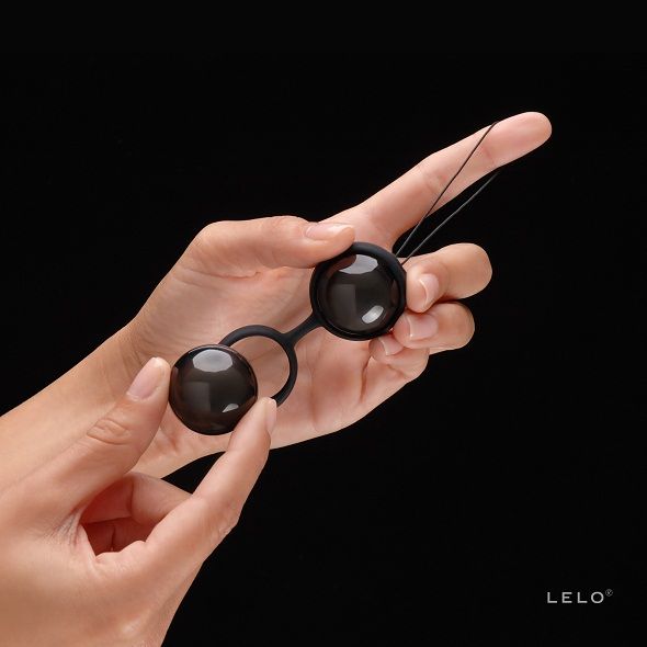 LELO Luna Beads Noir palline vaginali doppie