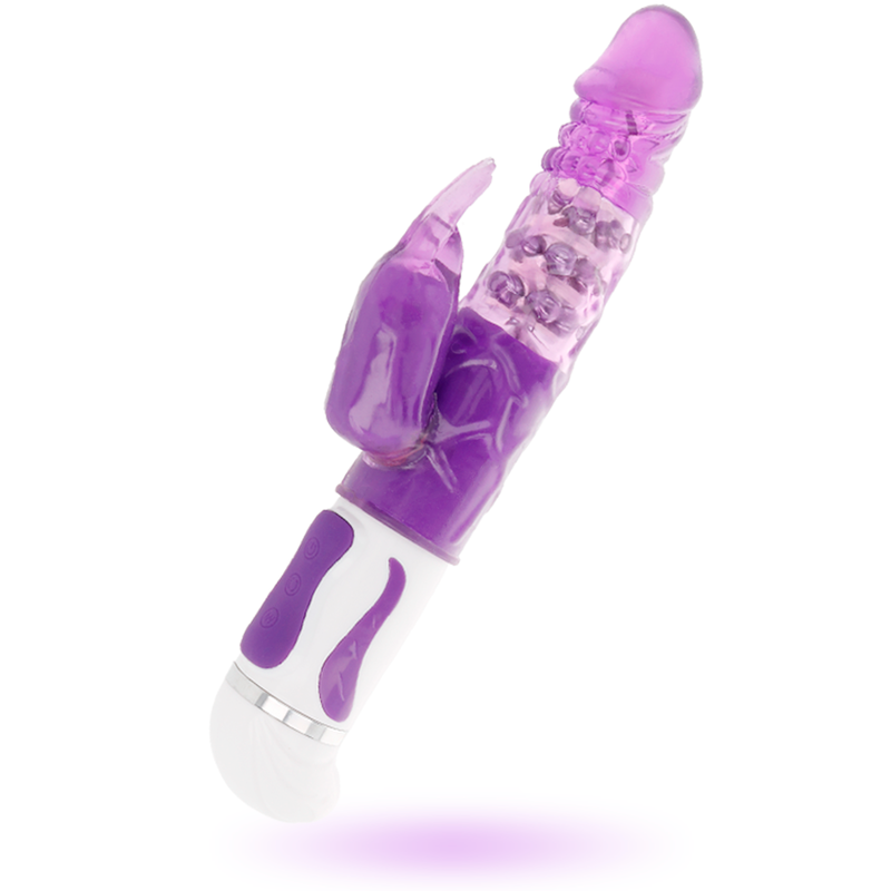 Intense Guppy vibratore rotante lilla 12 velocità