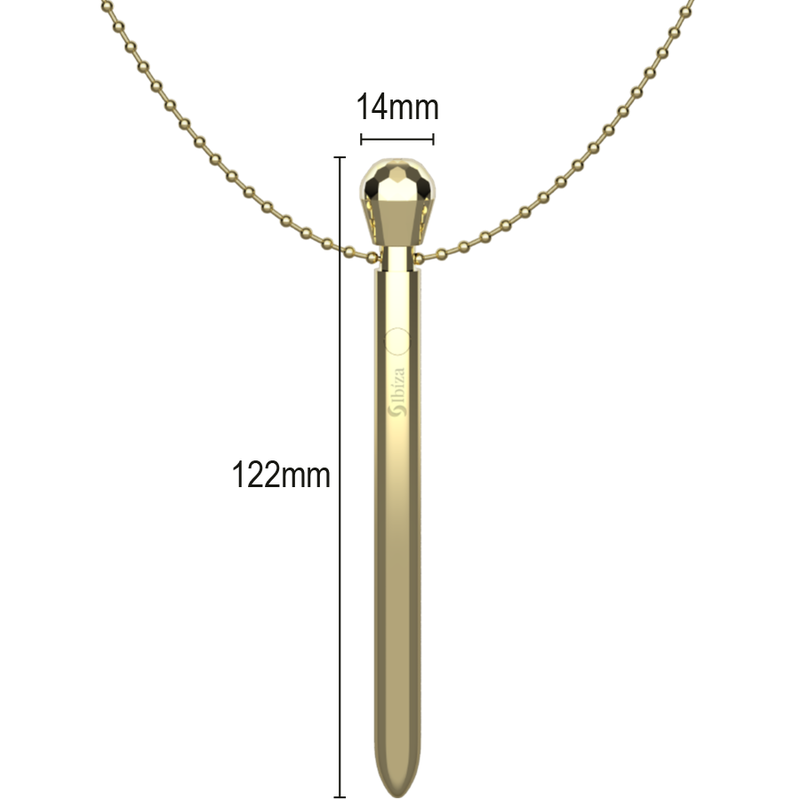 Ibiza Pocket Clit Gold mini vibratore clitoride oro