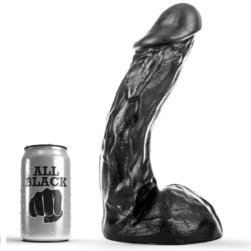 Frutille Dong Curvo 28 cm All Black dildo punto G