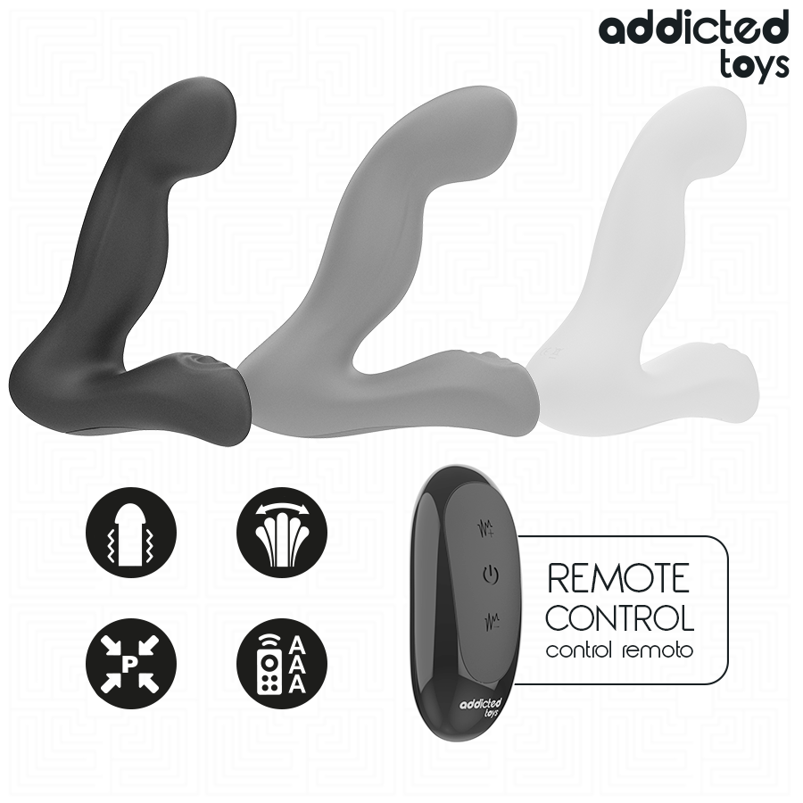 Addicted Toys Massaggiatore Prostatico Oscillante 10 Modalità