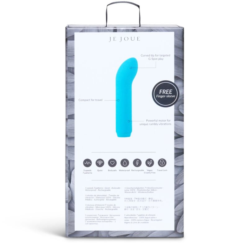 Je Joue G-Spot Bullet vibratore verde curvo