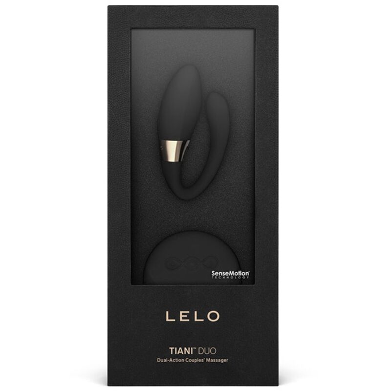 Lelo Tiani Duo vibratore di coppia nero con telecomando