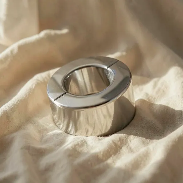 Metal Hard anello testicoli acciaio 30 mm con viti