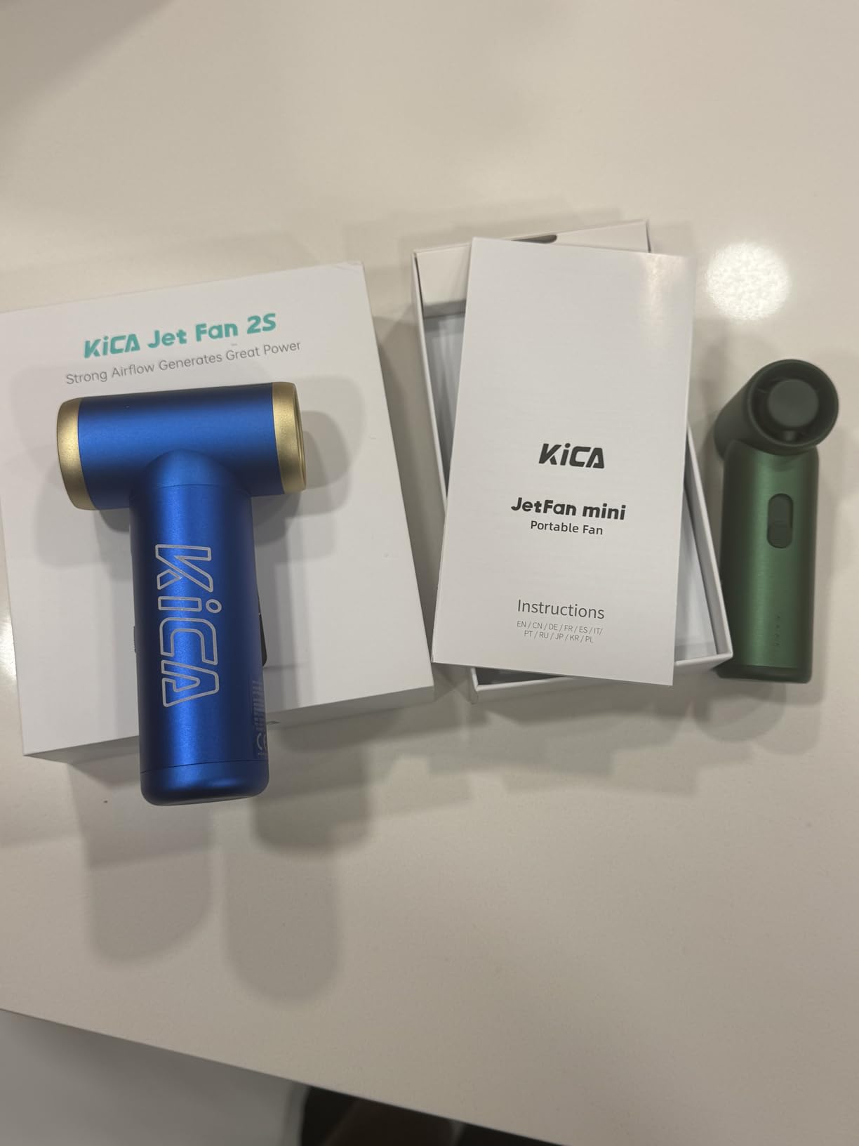 Kica JetFan 2S spolverino elettrico 56 MPH metallo