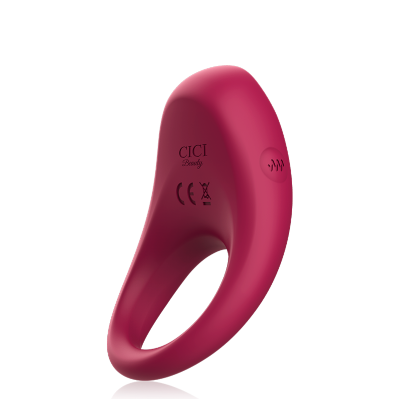 Cici Beauty Ring anello vibrante coppia 7 modi silicone