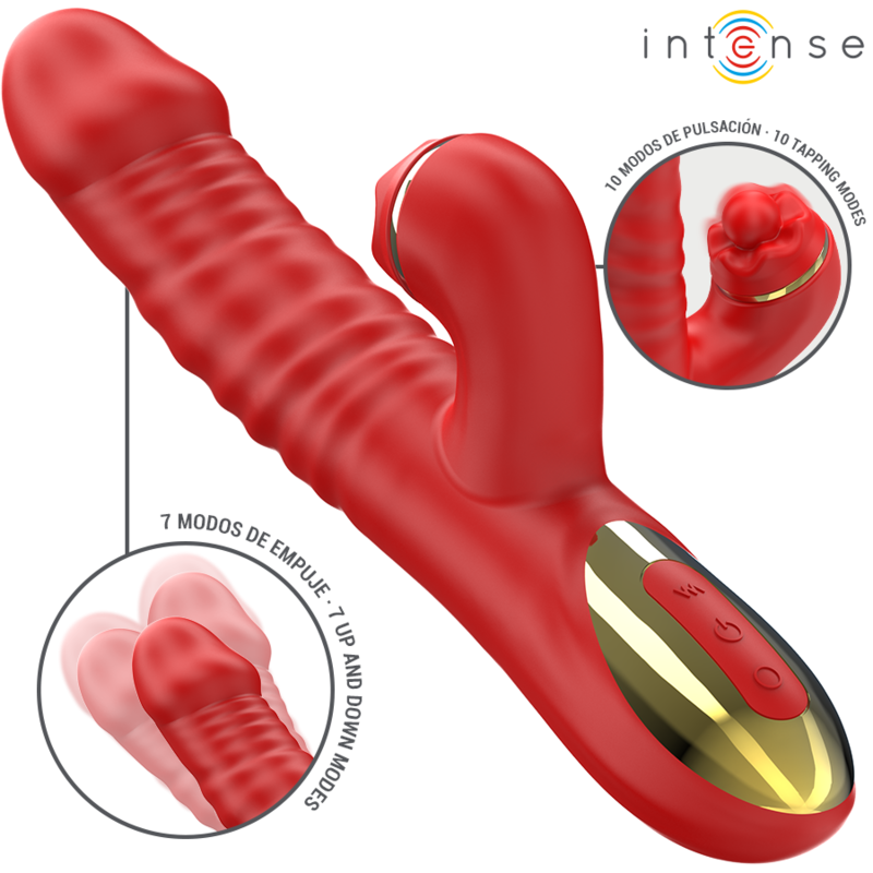 Frutille Intense Thalia vibratore thrusting rosso