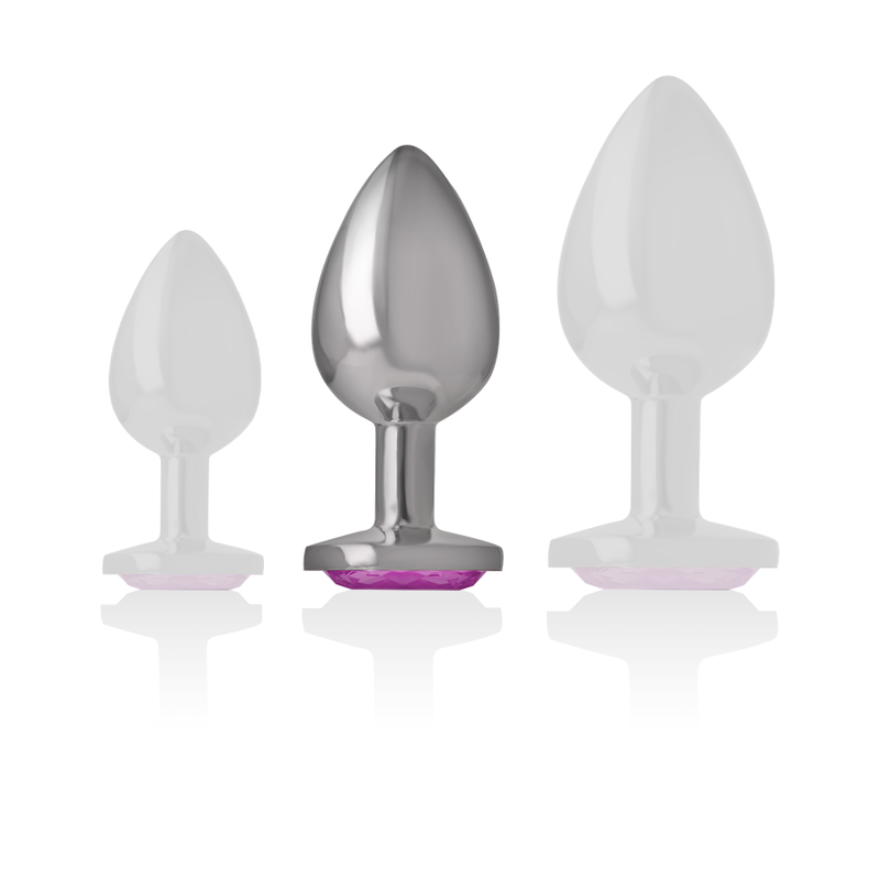 Frutille Plug Cuore Rosa M Intense plug anale metallo