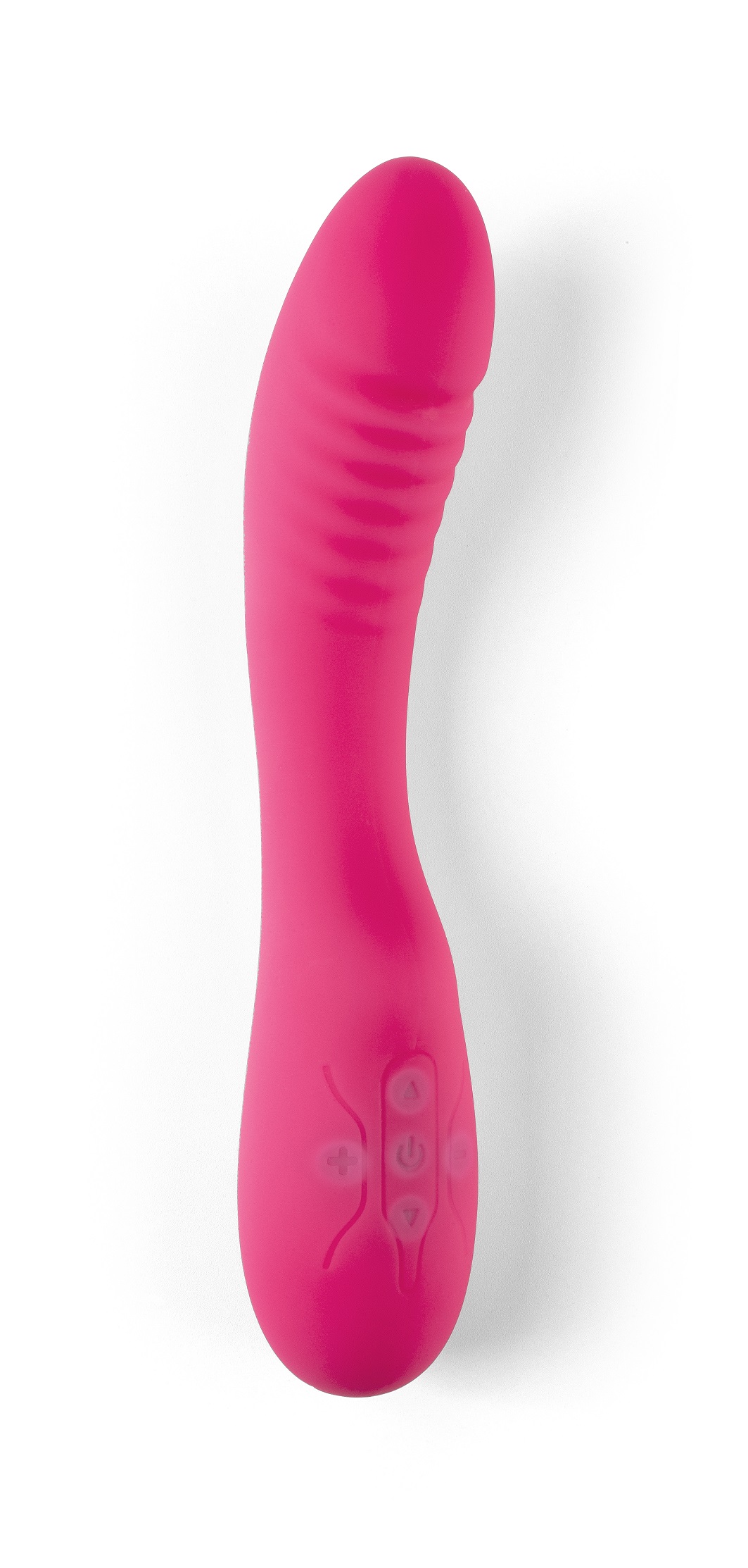 Love Hit V5 vibratore punto G rosa ricaricabile silicone