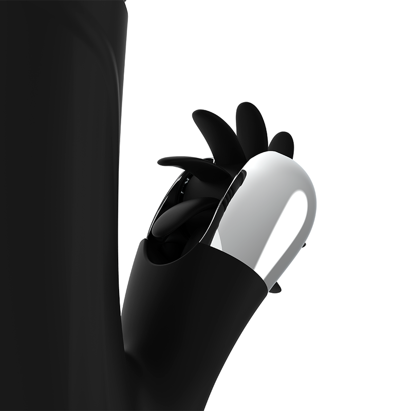 Black Silver Reed vibratore rabbit 3 motori 21 modalita