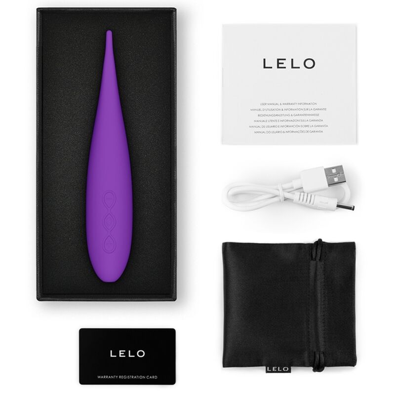 LELO DOT Travel stimolatore clitoride da viaggio viola
