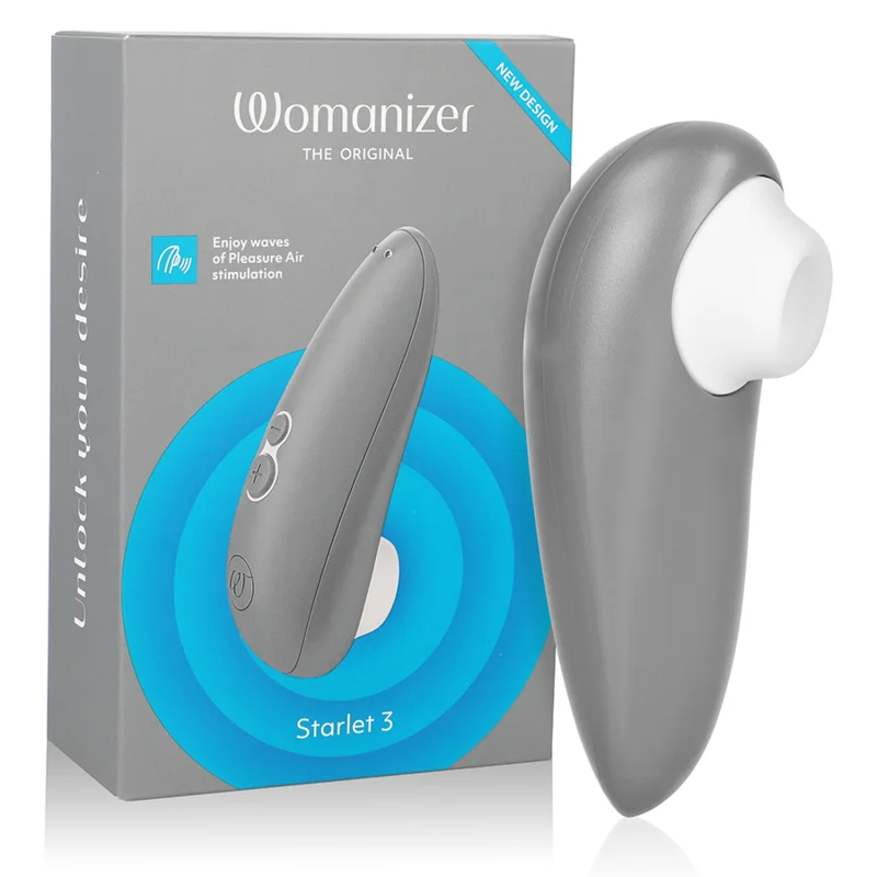 Womanizer Starlet 3 stimolatore clitoride grigio Pleasure Air