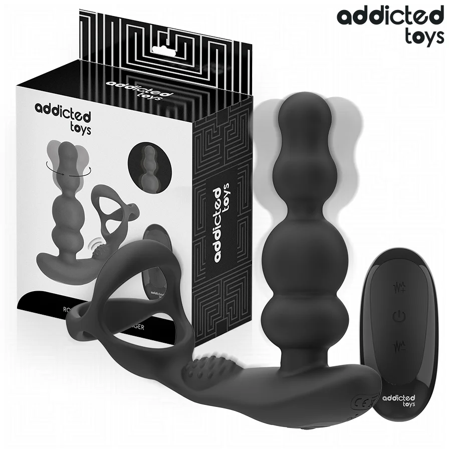 Addicted Toys Massaggiatore Prostatico Rotante stimolatore