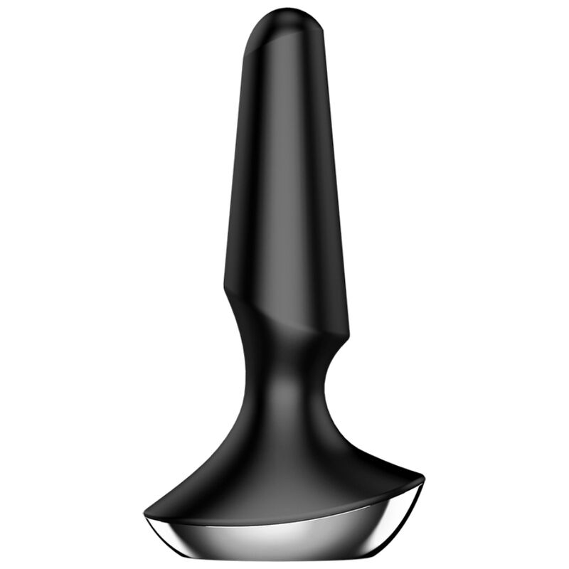 Satisfyer Plug-ilicious 2 plug anale vibrante nero