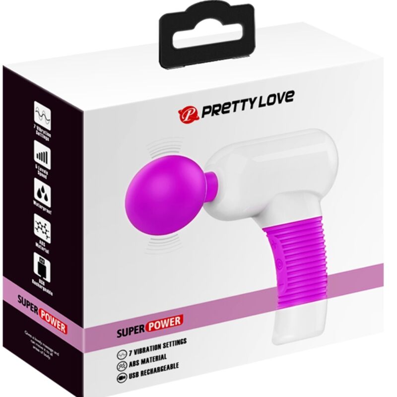 Pretty Love Magic Gun massaggiatore vibratore viola