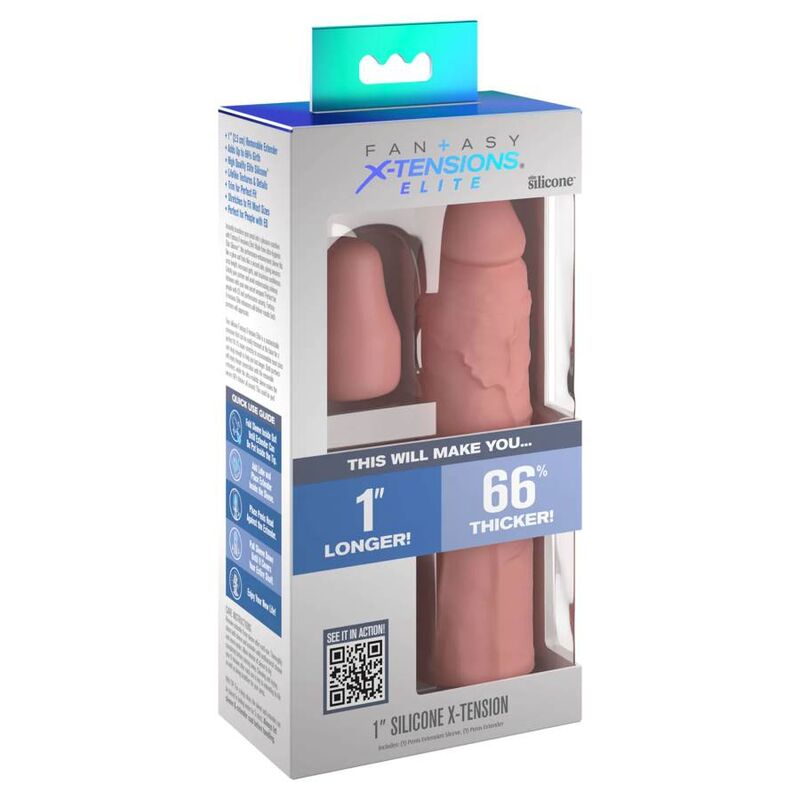 Fantasy X-Tensions Elite Skin 17 cm guaina silicone