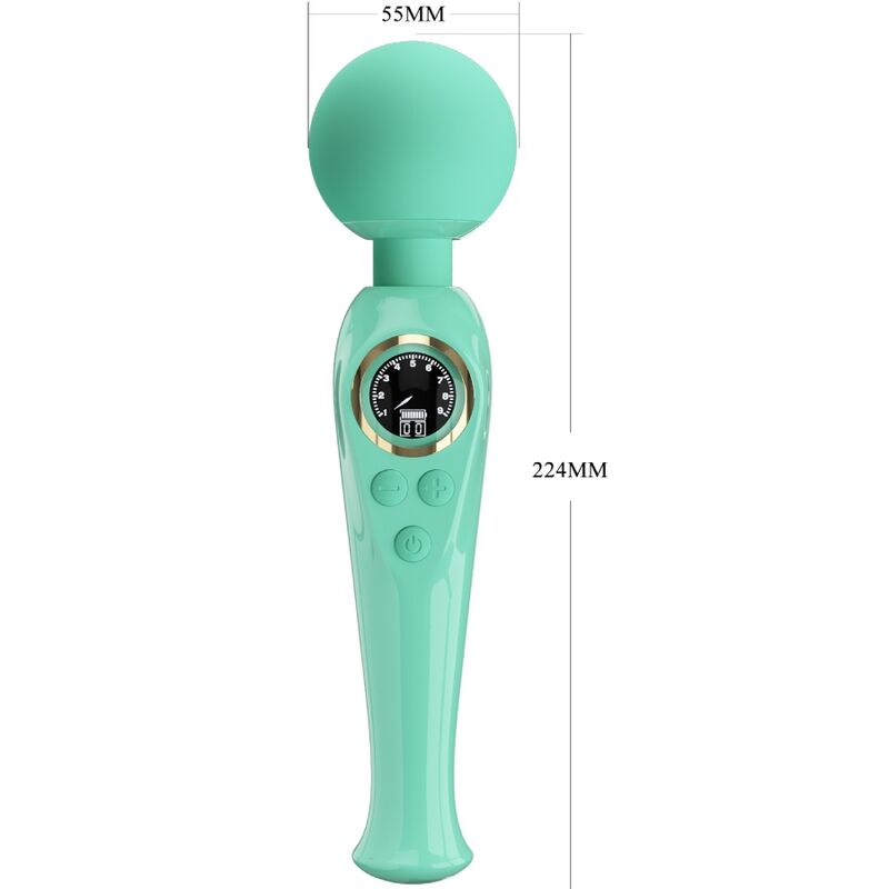 Pretty Love Skyler vibratore clitorideo verde display LCD