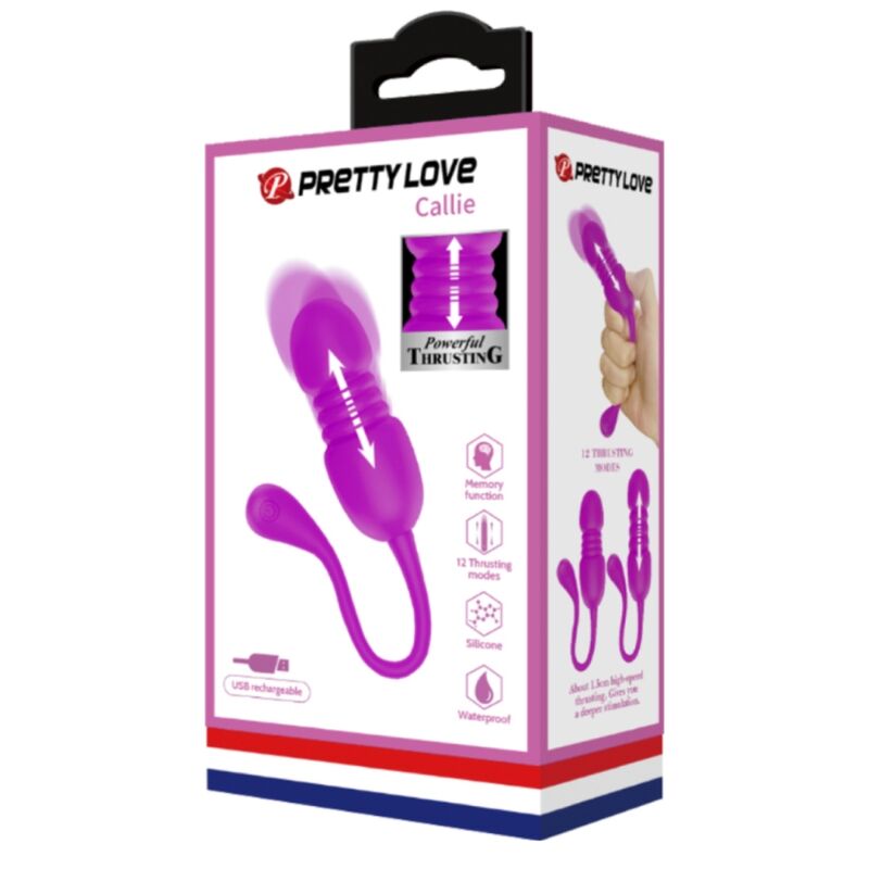 Pretty Love Callie vibratore con spinta viola
