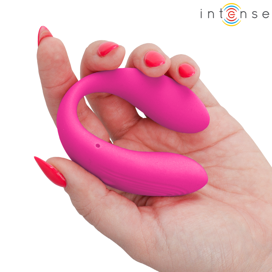 Intense Nora vibratore di coppia a U rosa 10 programmi