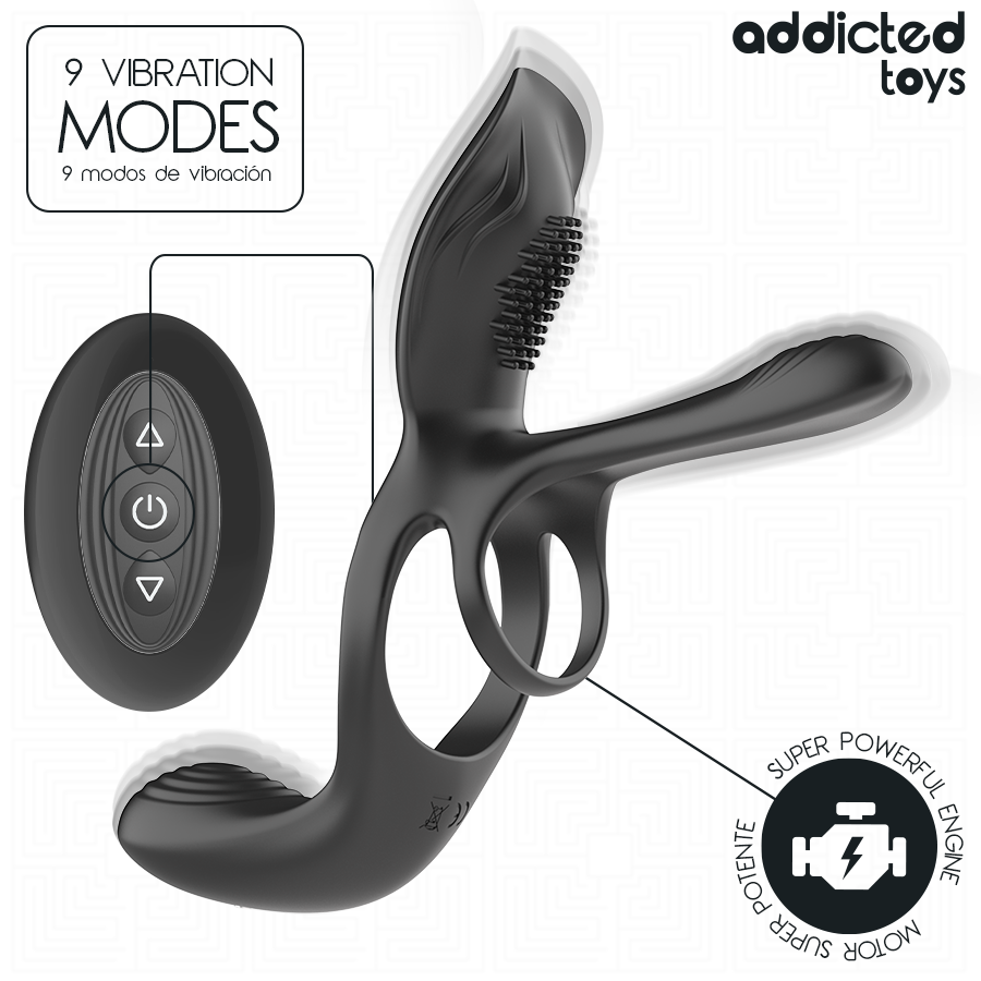 Frutille Addicted Toys Anello Doppio Coppia anello 3 motori