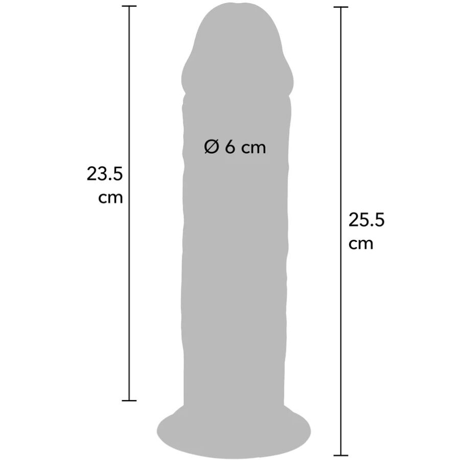 ToyJoy Get Real Dong dildo 25,5 cm ventosa