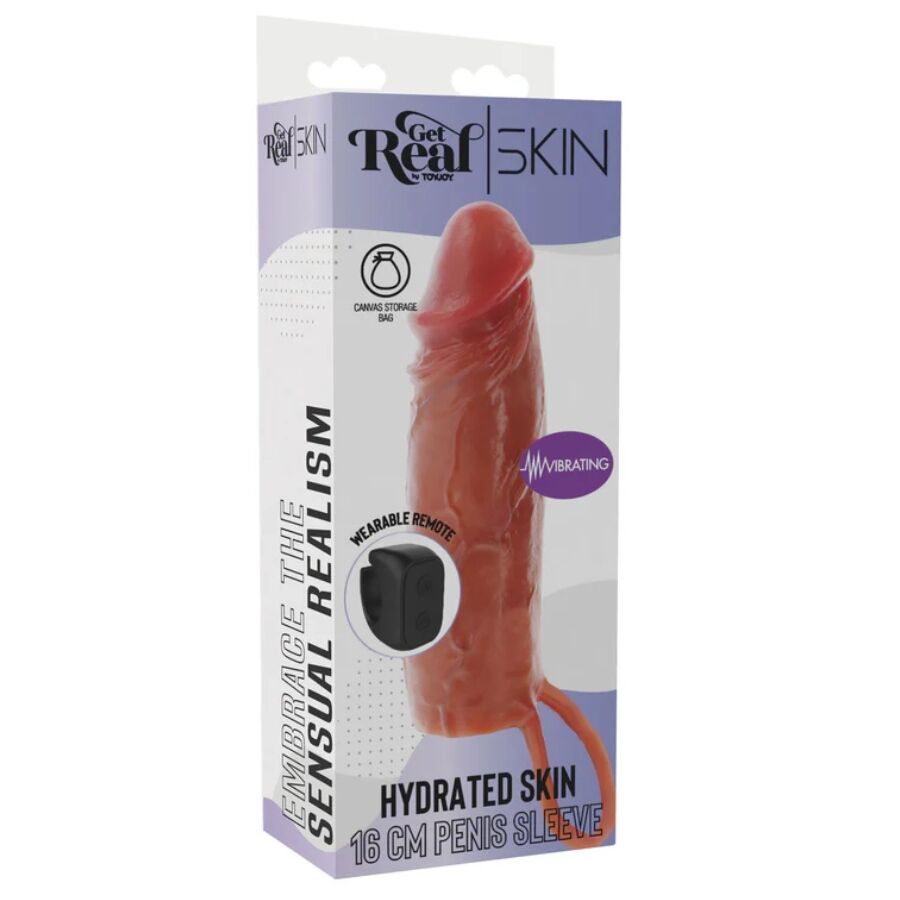 ToyJoy Hydrated Skin guaina vibrante 16 cm telecomando