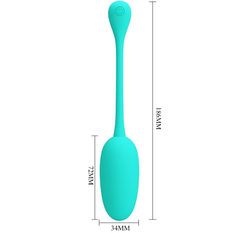 Pretty Love Knucker uovo vibrante verde acqua memoria
