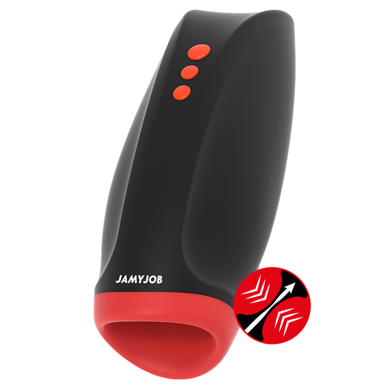 Jamyjob Novax masturbatore maschile vibrante 6 aspirazione