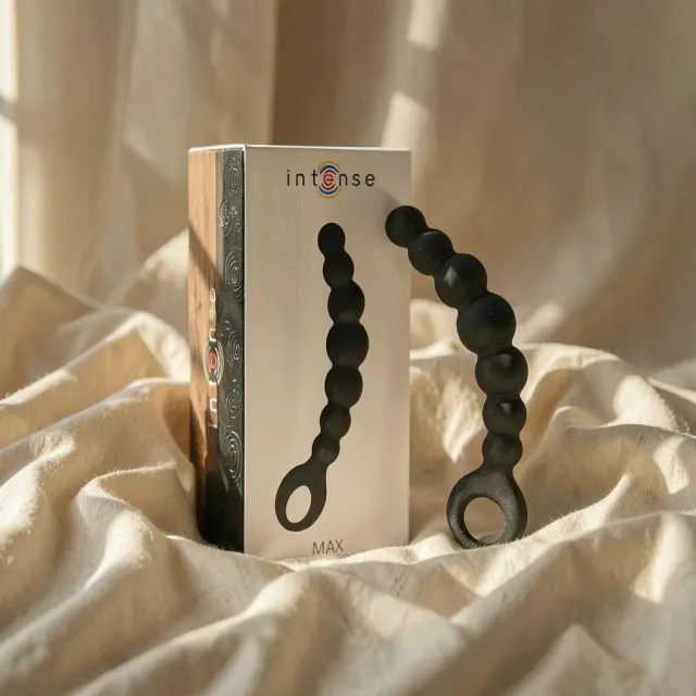 Intense Anal Max Catena Anale 8 Sfere Nere 18,5 cm