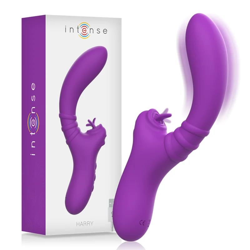 Intense Harry stimolatore clitorideo viola 20 vibrazioni