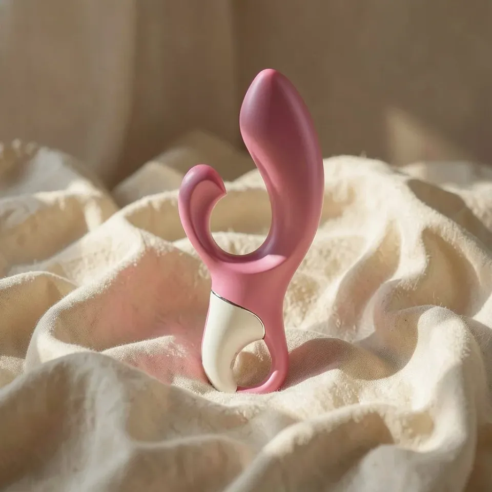Satisfyer Air Pump Bunny 2 vibratore rabbit gonfiabile rosa