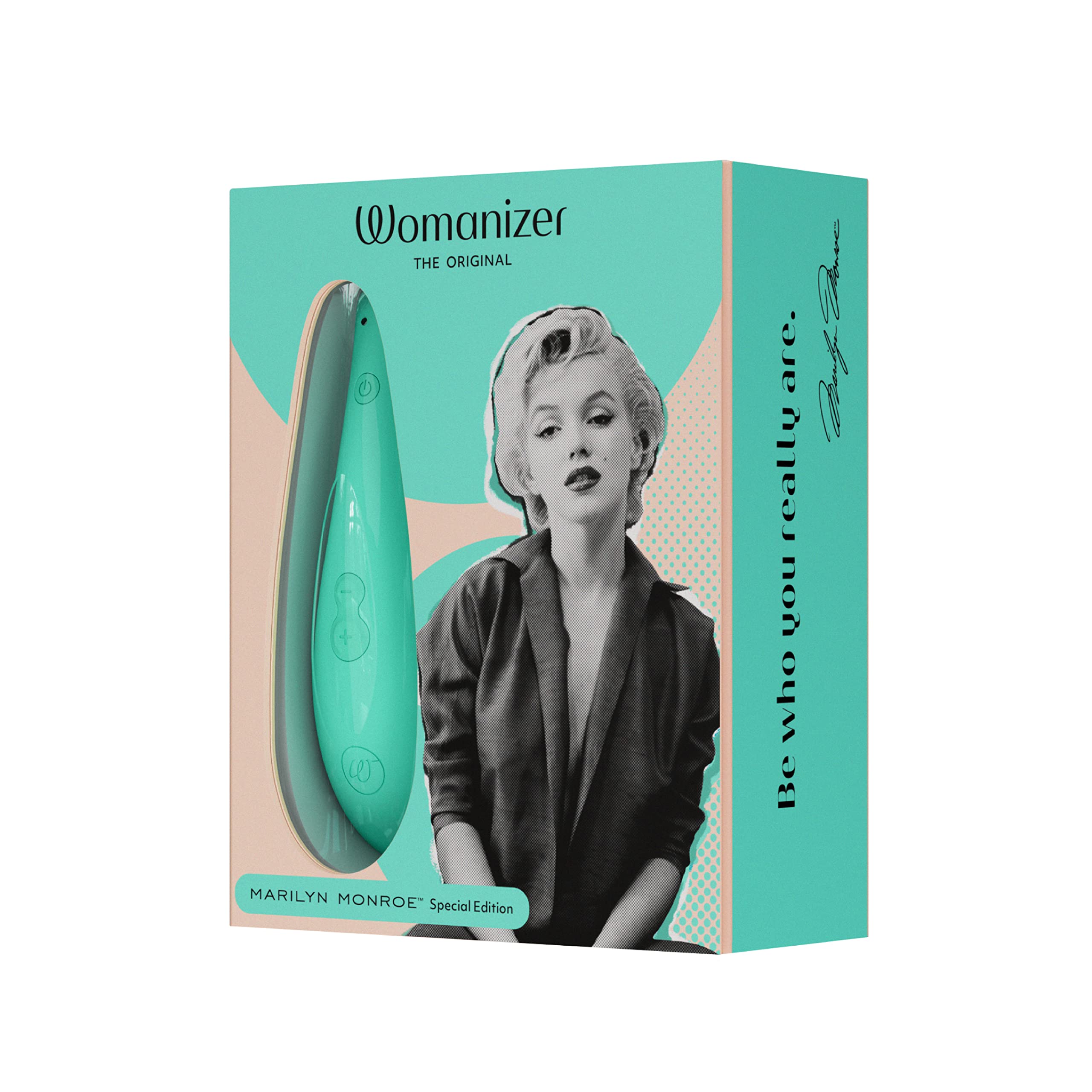 Womanizer Marilyn Monroe stimolatore clitorideo menta 10 intensità