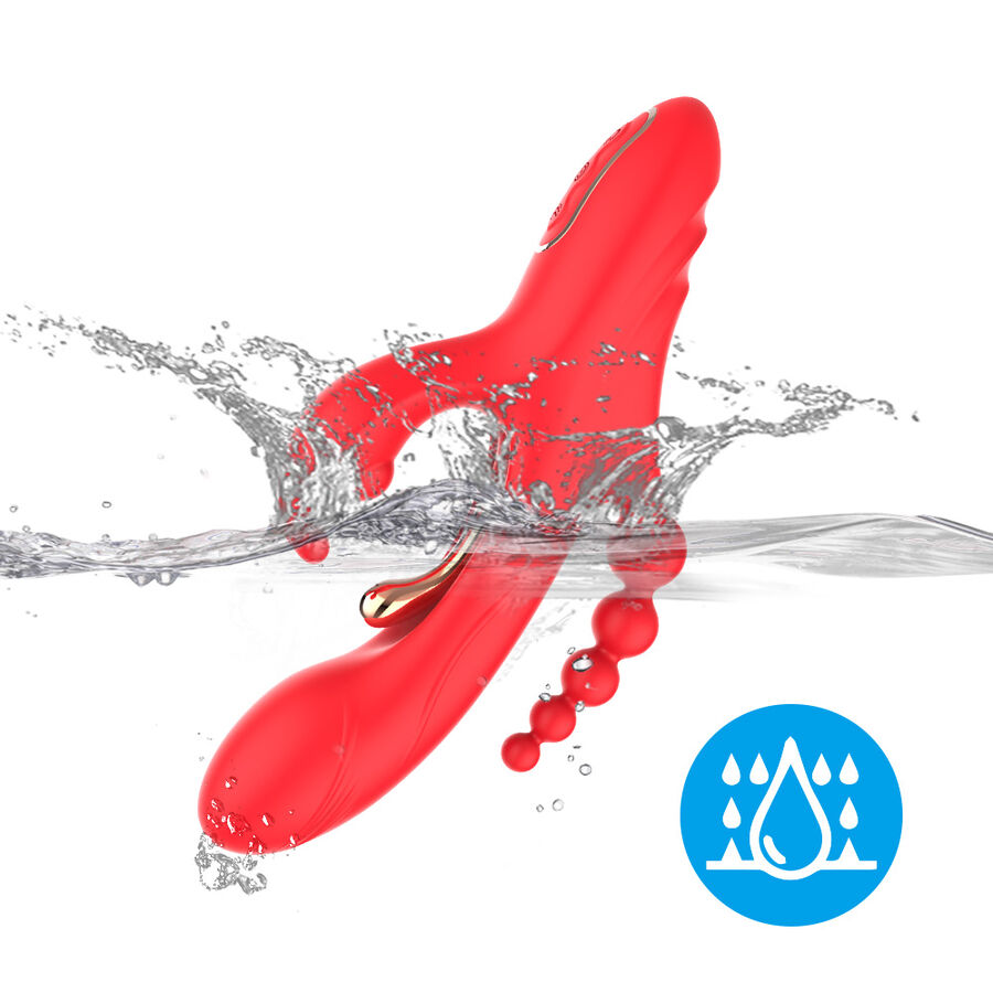 Armony G-Spot Duo vibratore punto G rosso doppia stimolazione