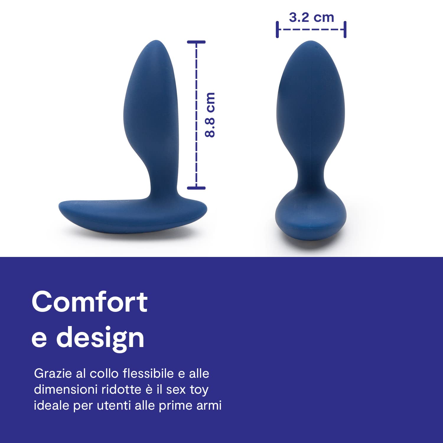 We-Vibe Ditto plug anale vibrante con app