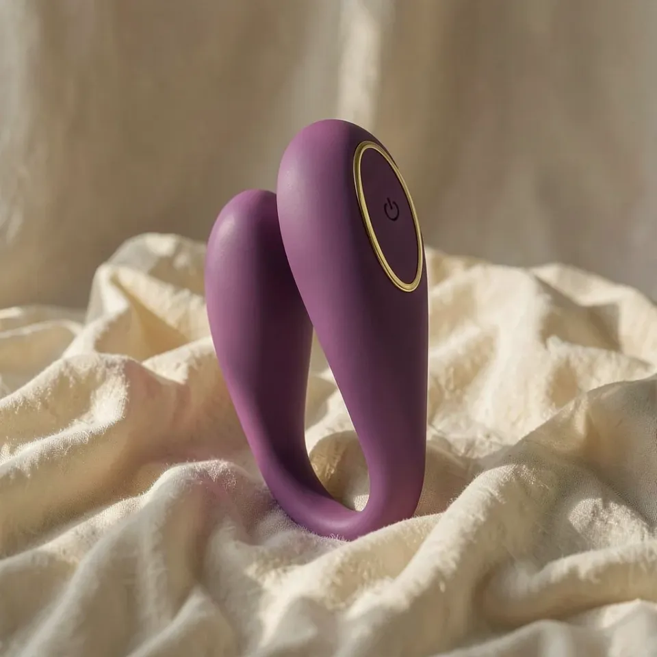 Pretty Love August vibratore di coppia con app viola