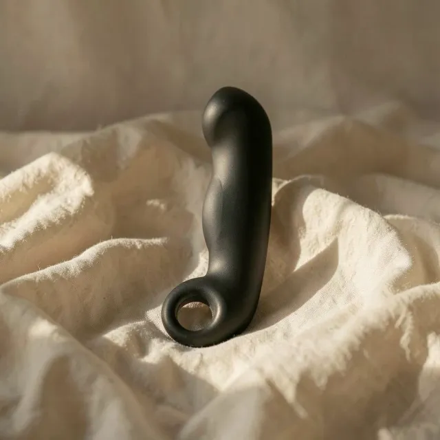 ElectraStim Silicone Noir Ovid dildo elettrostimolazione bipolare