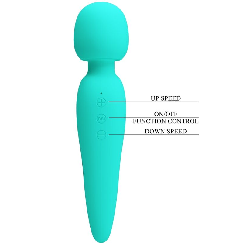 Frutille Pretty Love Meredith vibratore verde acqua 12 modi
