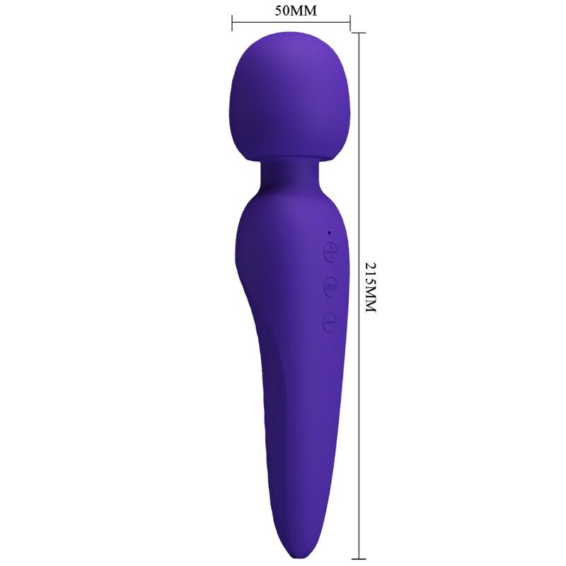 Pretty Love Meredith vibratore viola impermeabile 12 modi
