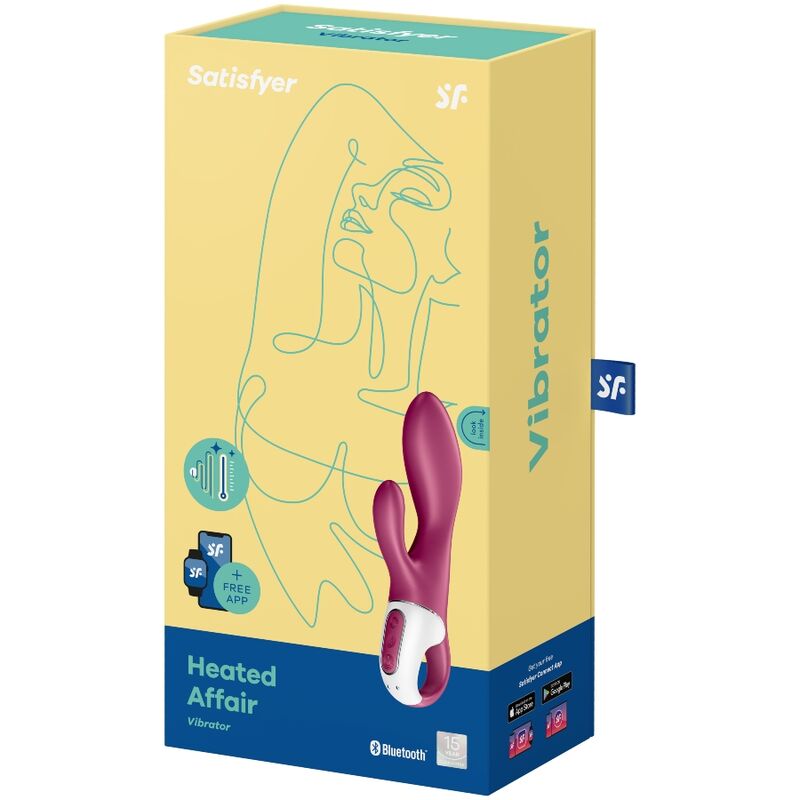 Satisfyer Heated Affair rabbit riscaldante punto G con app