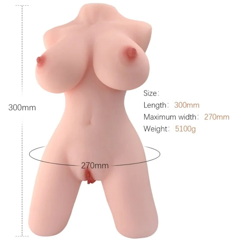 Frutille Armony Modello 5 torso masturbatore 5,1 kg TPE morbido